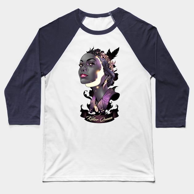 KILLER QUEEN Baseball T-Shirt by MFK00